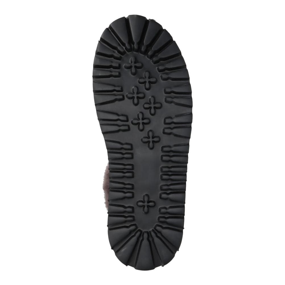 厚底ムートンブーツ