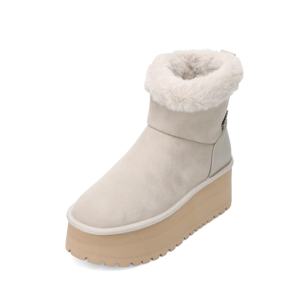 byあしながおじさん バイアシナガオジサン 厚底ムートンブーツ ライト