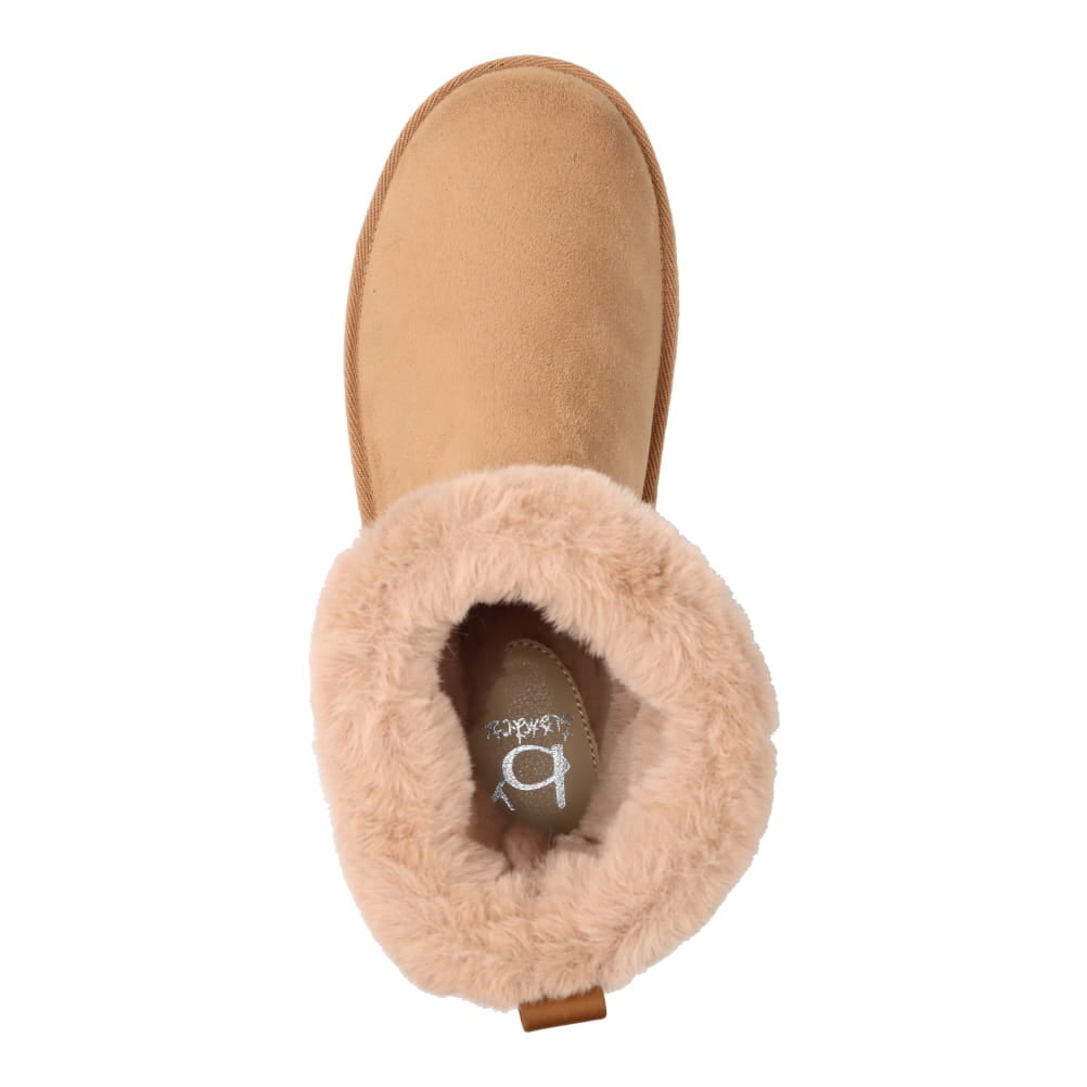 byあしながおじさん バイアシナガオジサン 厚底ムートンブーツ