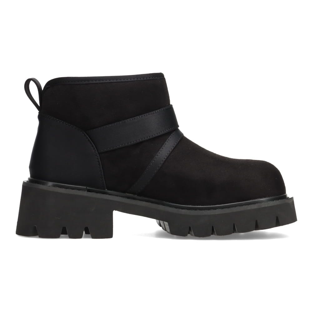 ムートン風エンジニアブーツ