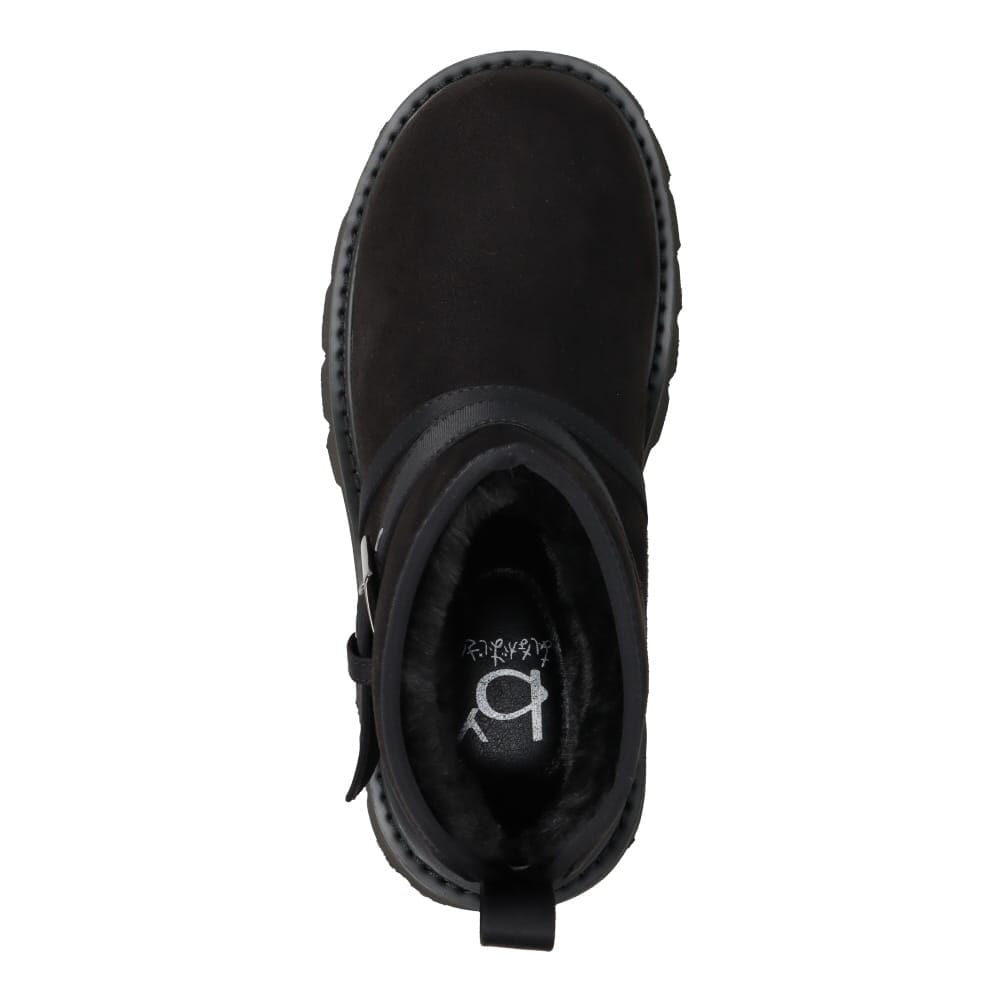 ムートン風エンジニアブーツ