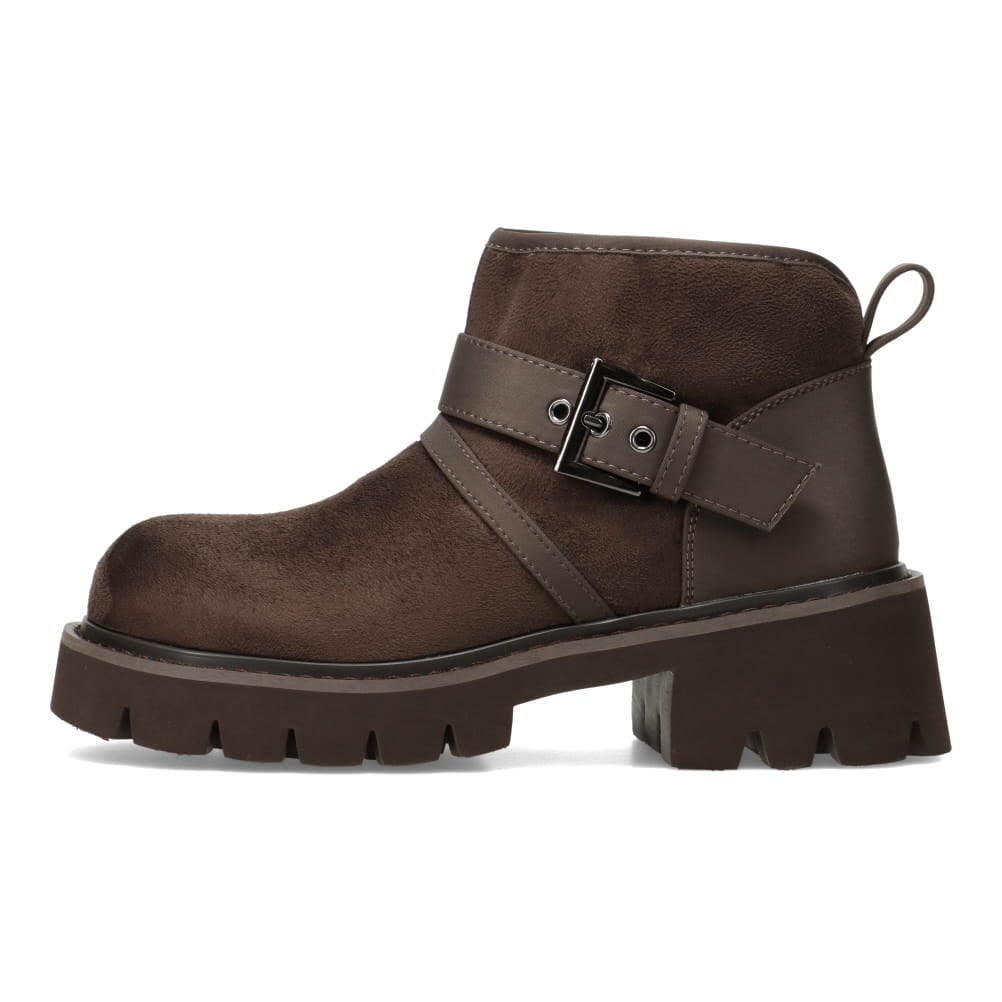 ムートン風エンジニアブーツ