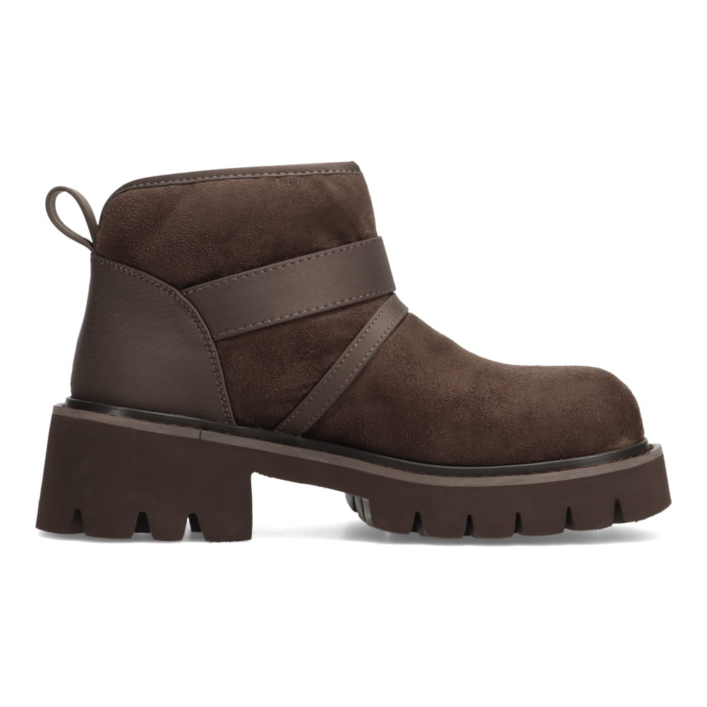 ムートン風エンジニアブーツ