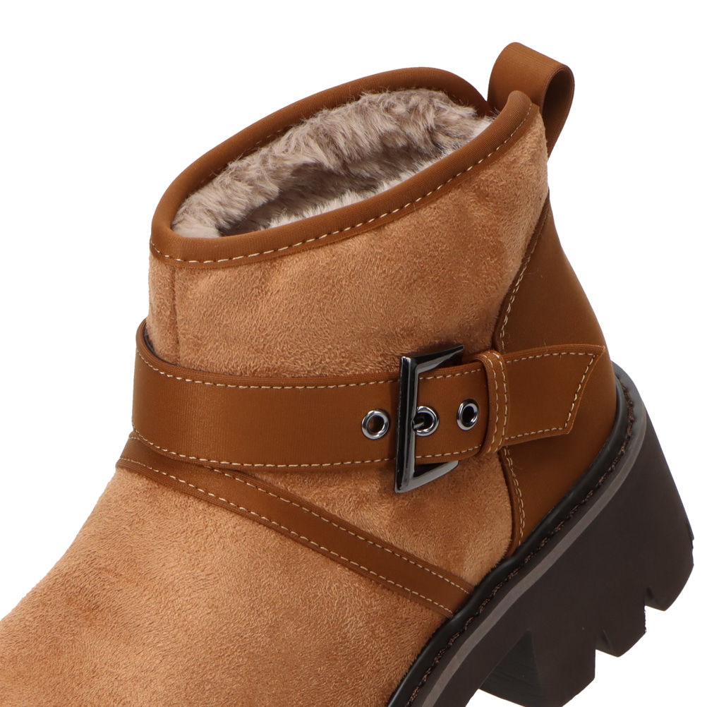 ムートン風エンジニアブーツ