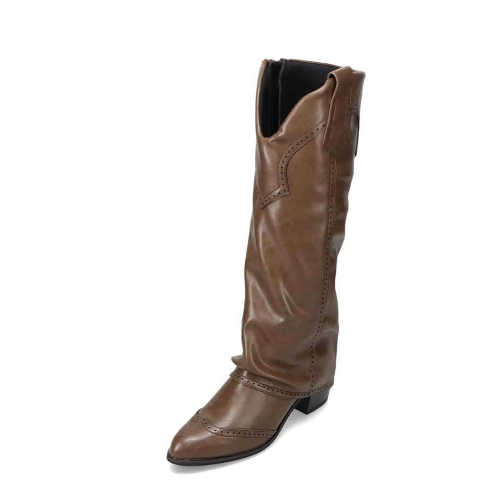 ウェスタンロングブーツ