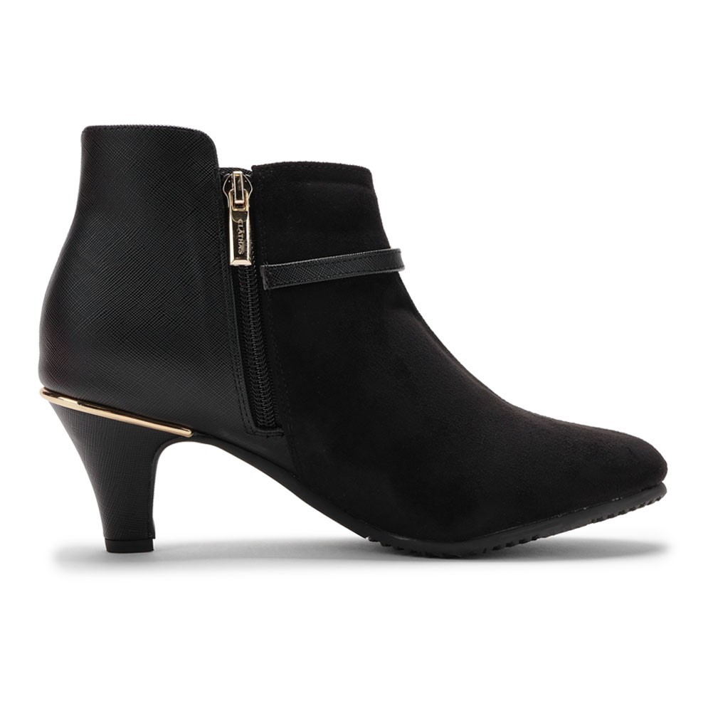 バックルベルトショートブーツ