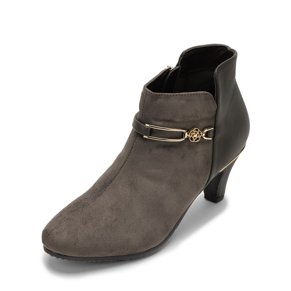 バックルベルトショートブーツ