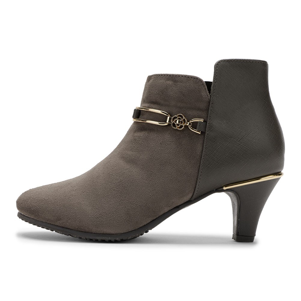 バックルベルトショートブーツ