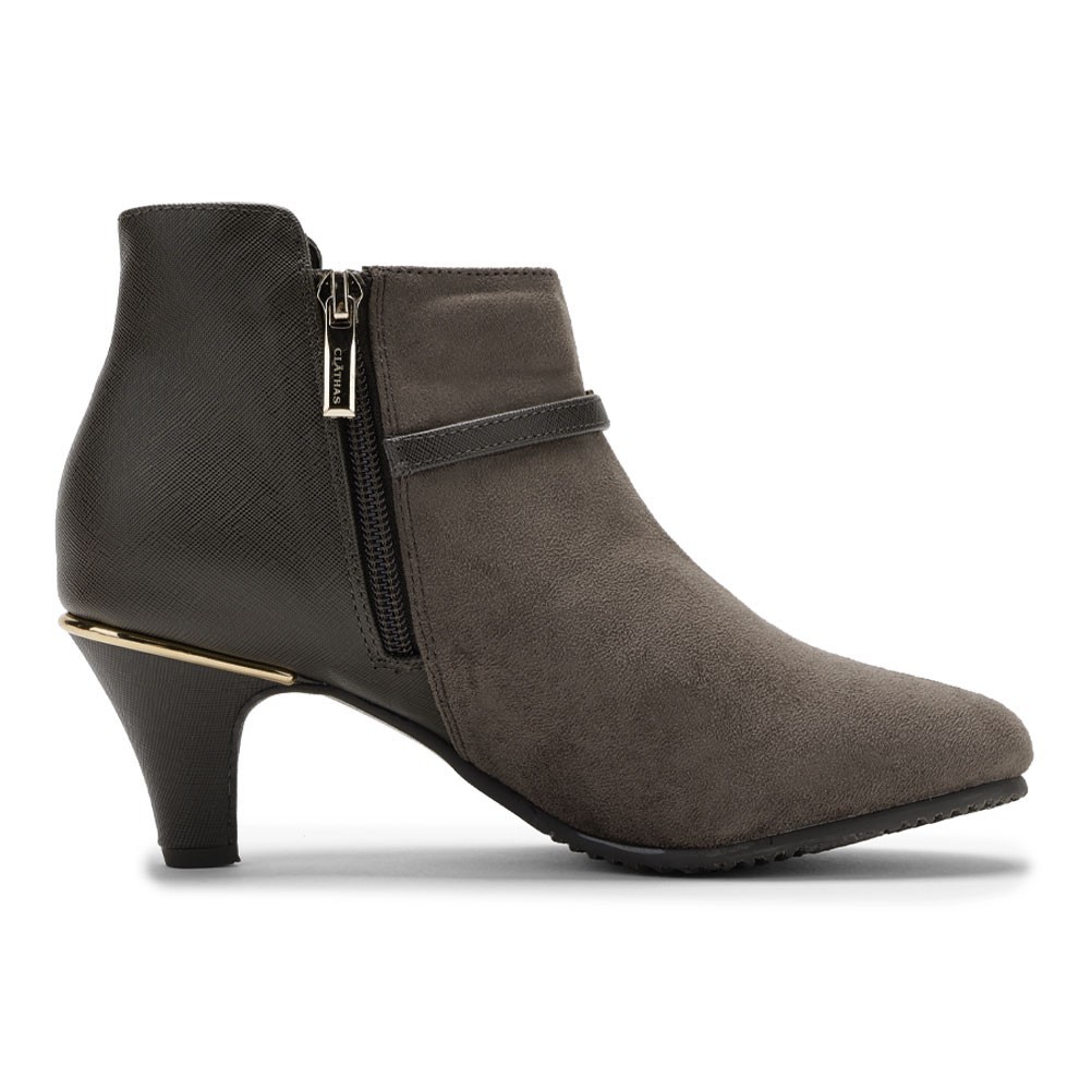 バックルベルトショートブーツ