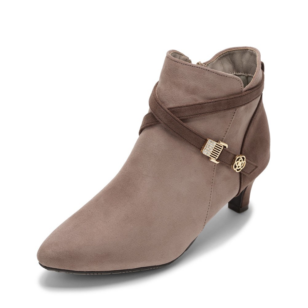 クロスベルトショートブーツ