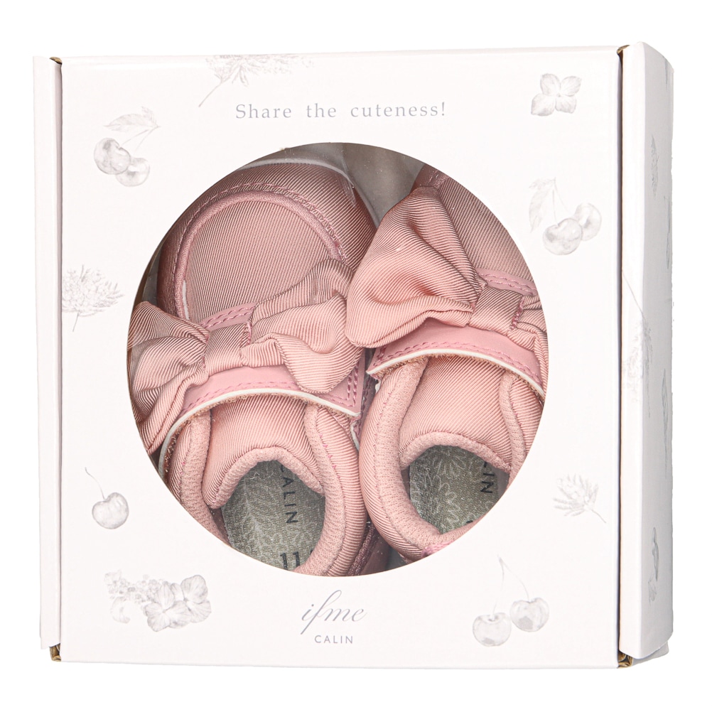 ビッグリボン ベビーファーストシューズ