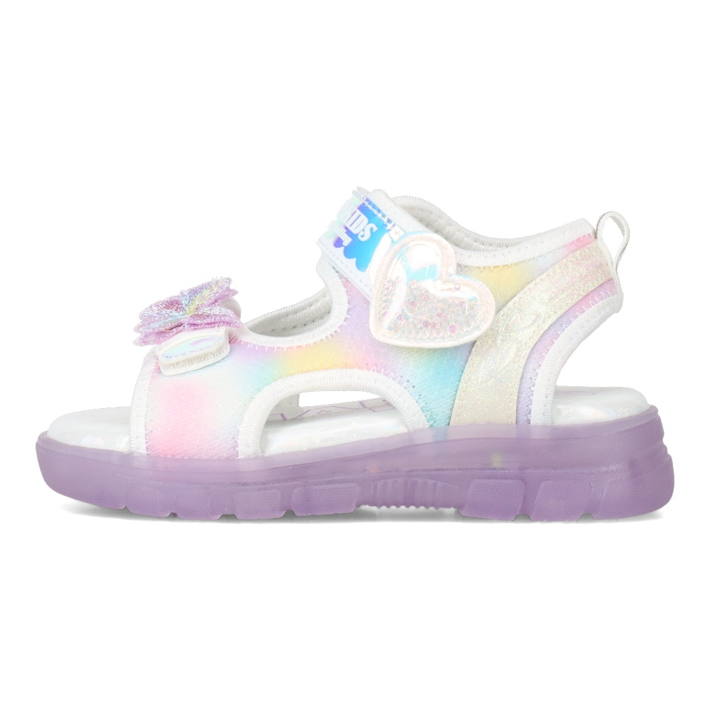 光るリボンサンダル