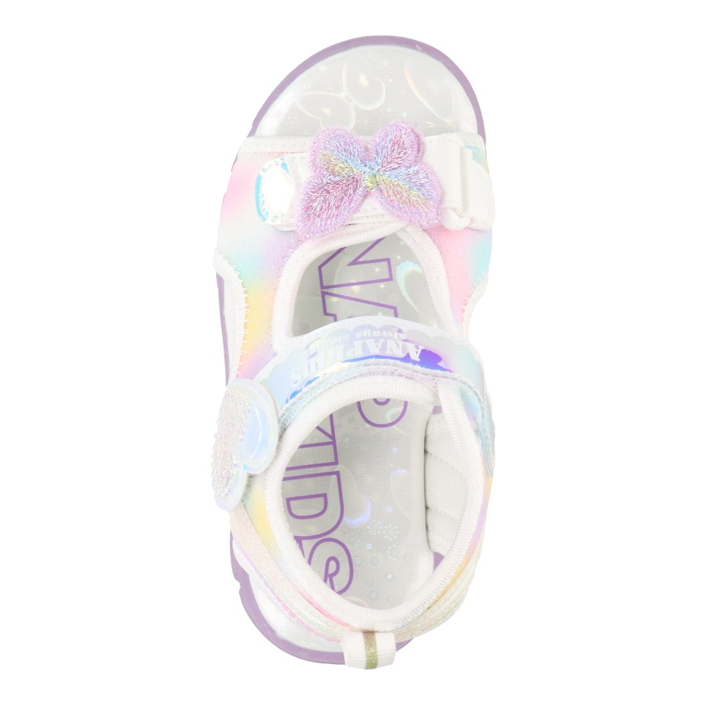 光るリボンサンダル