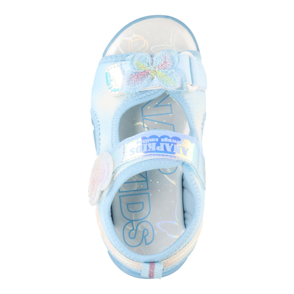 光るリボンサンダル