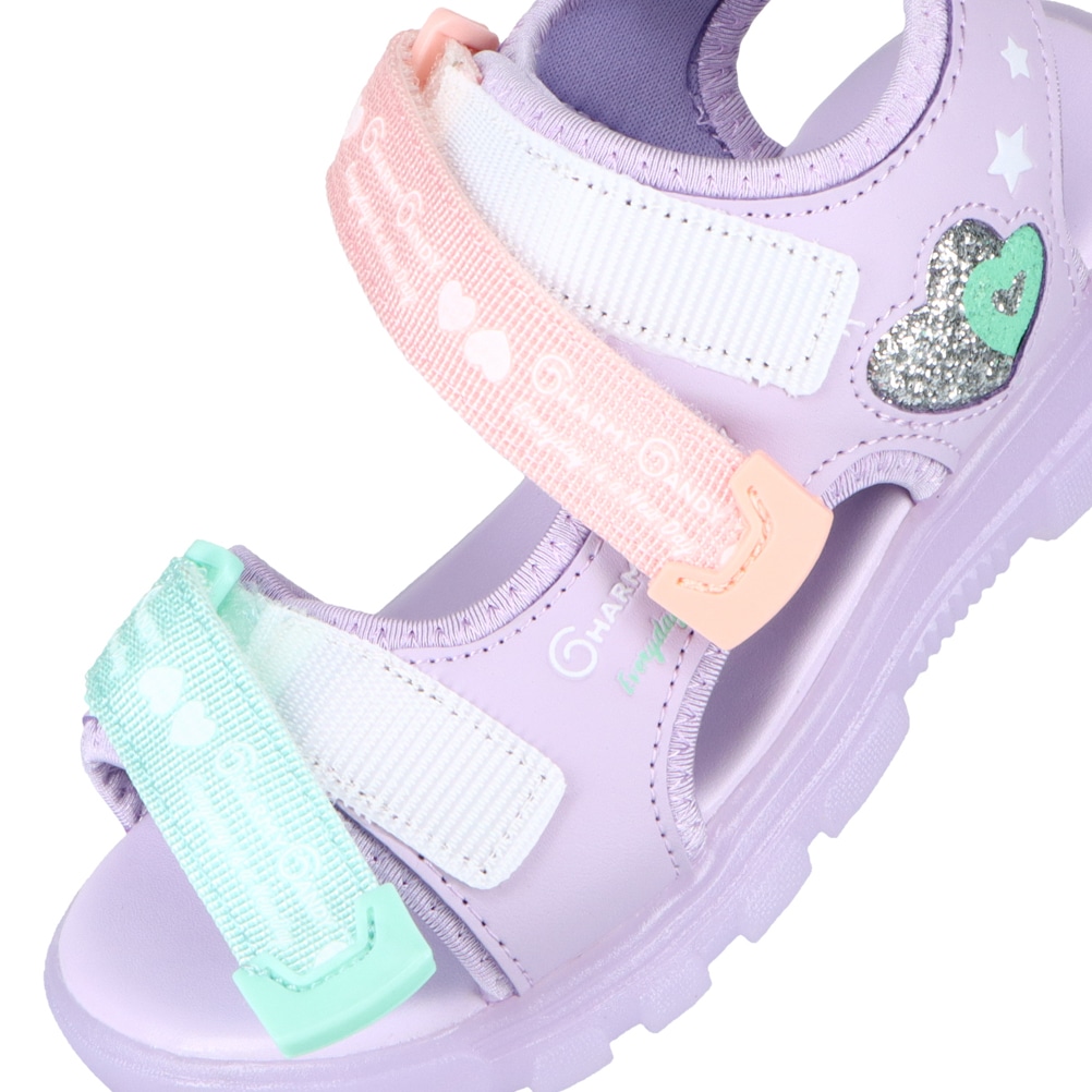 光るキッズサンダル