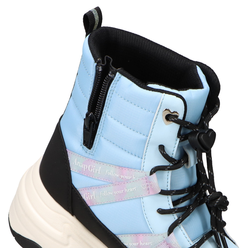 ANAP GIRL アナップガール 防寒ブーツ サックス キッズ | 靴（シューズ