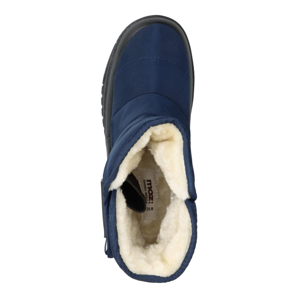 MOZ sweden モズ スウェーデン スノーブーツ ネイビー キッズ | 靴