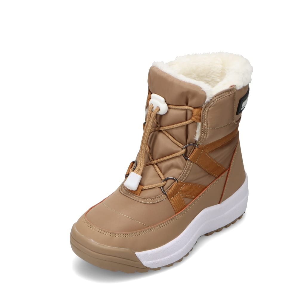 MOZ sweden モズ スウェーデン ボアスノーブーツ キャメル キッズ | 靴