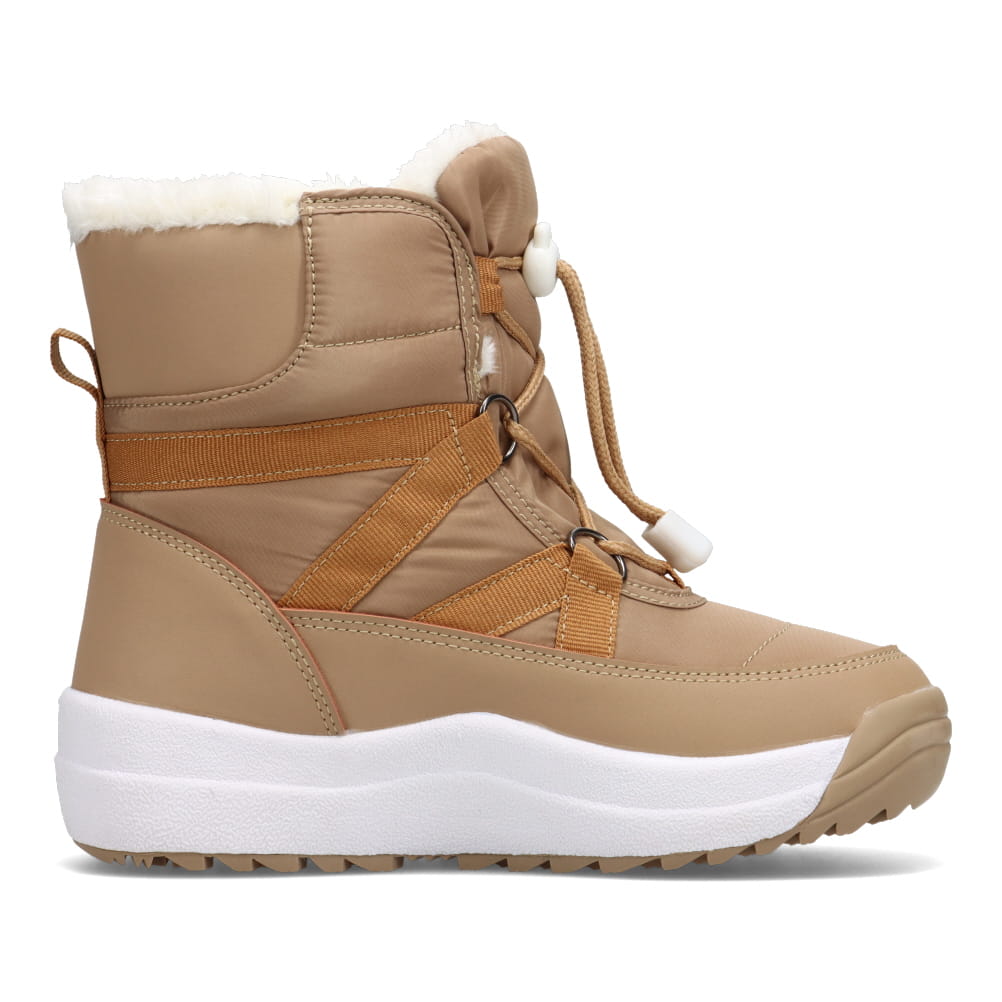 MOZ sweden モズ スウェーデン ボアスノーブーツ キャメル キッズ | 靴