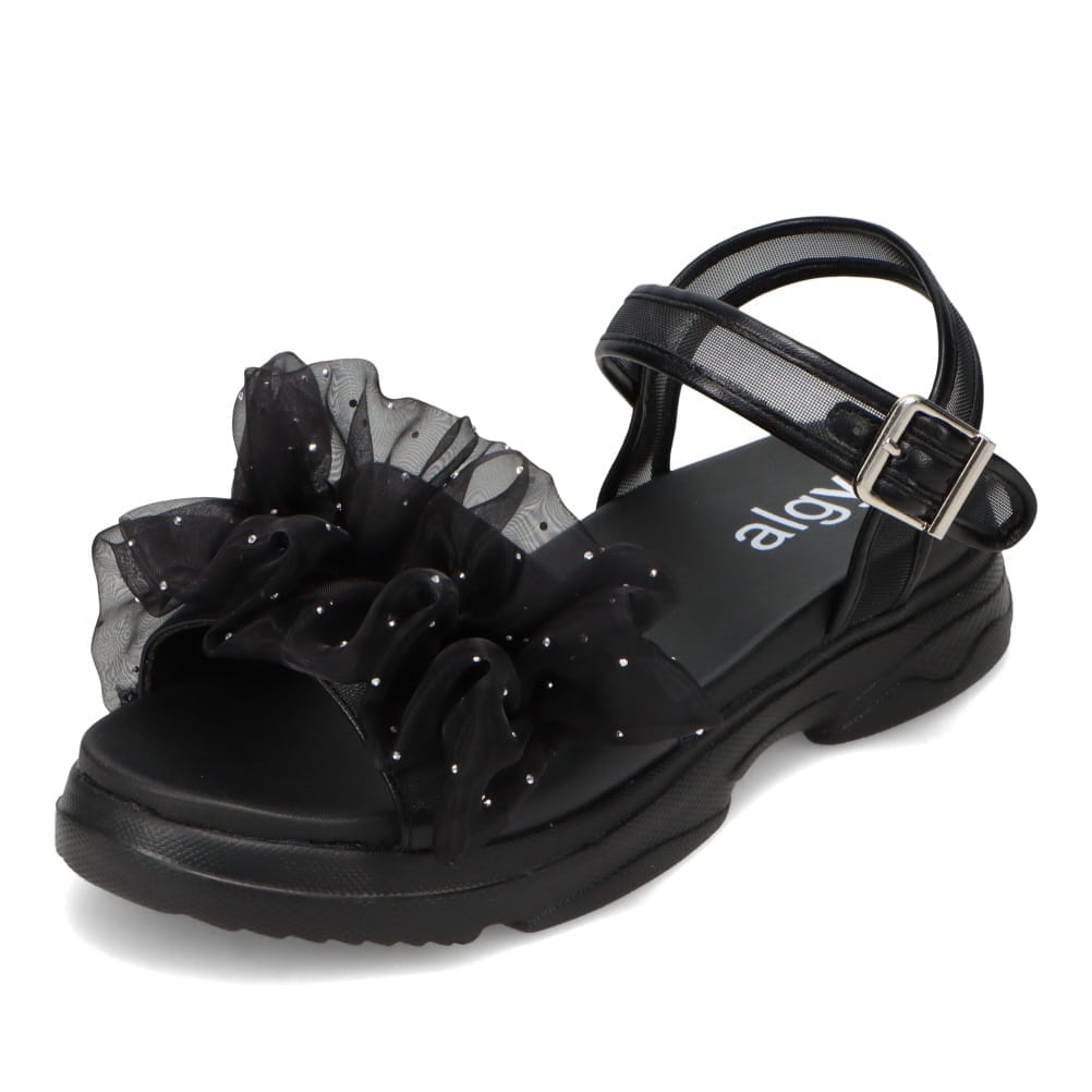 シアーリボンサンダル