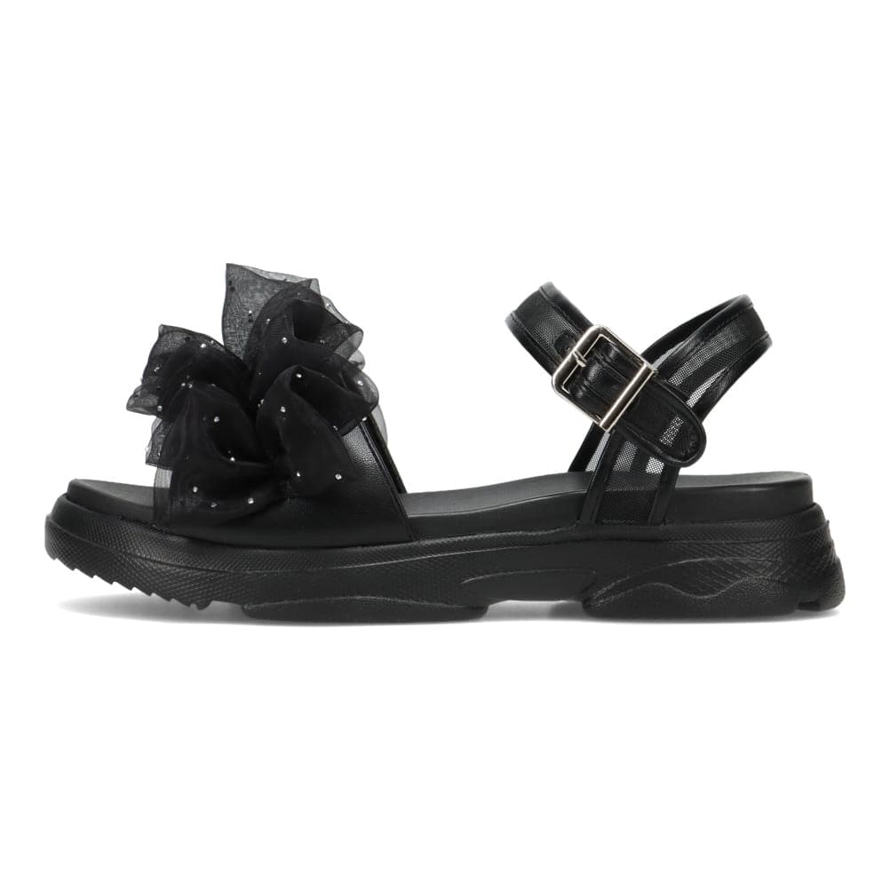 シアーリボンサンダル