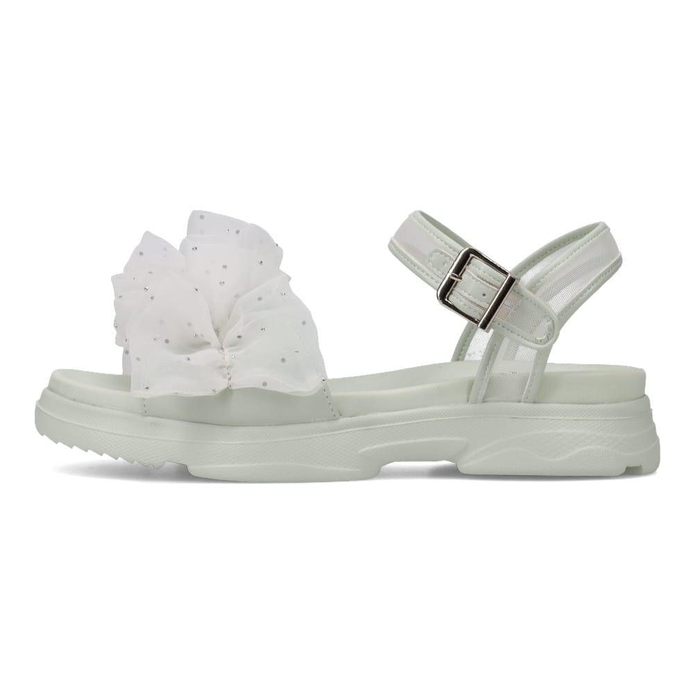 シアーリボンサンダル