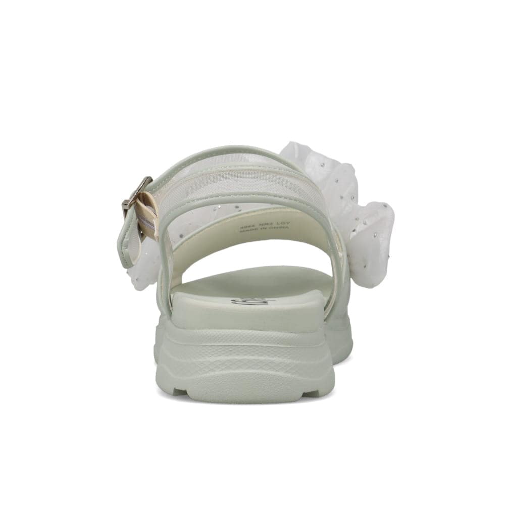 シアーリボンサンダル