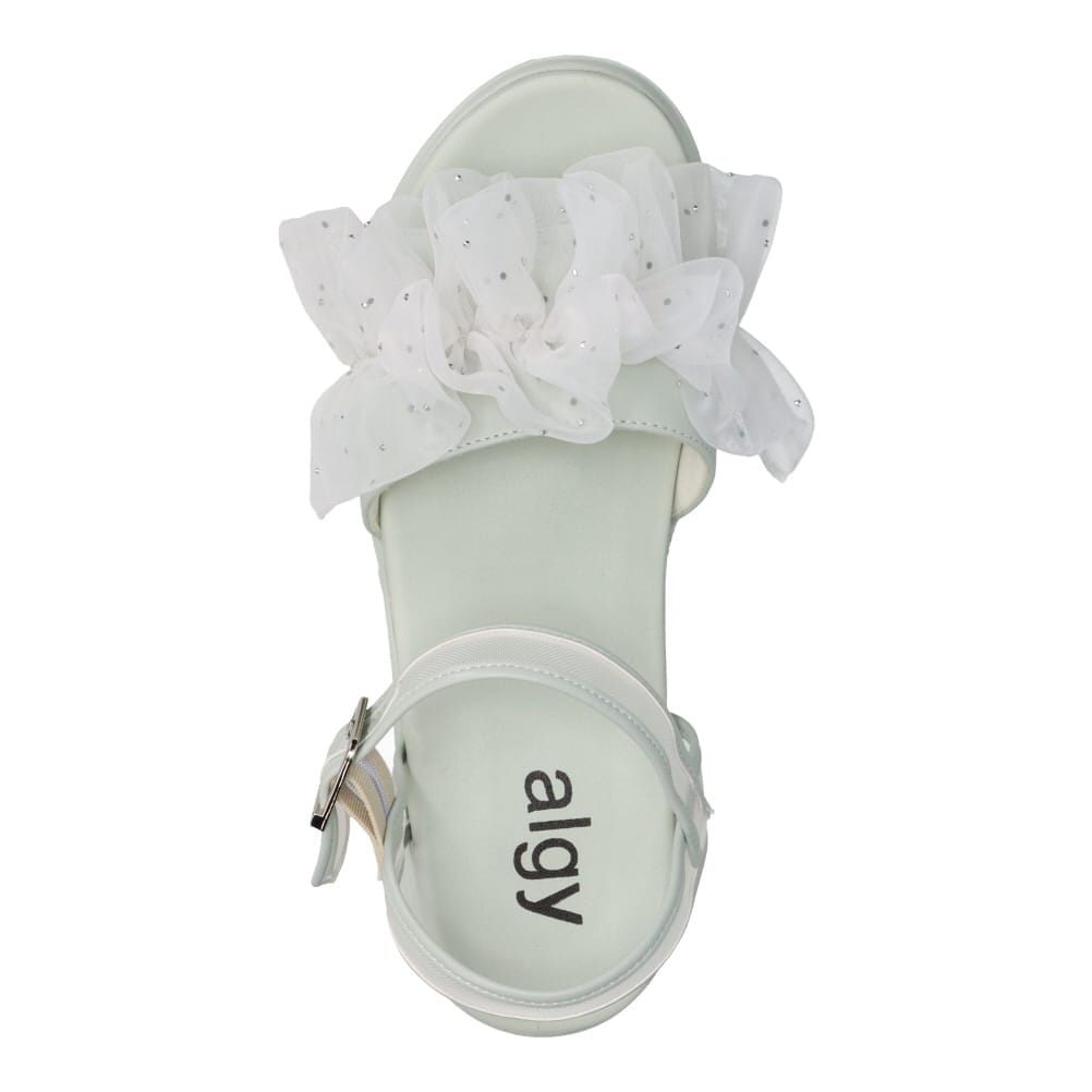 シアーリボンサンダル