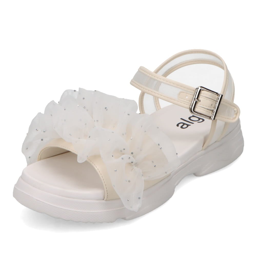 シアーリボンサンダル