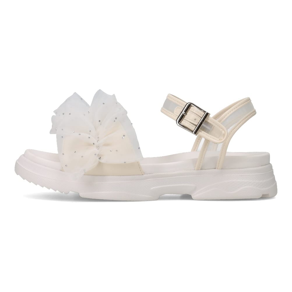 シアーリボンサンダル