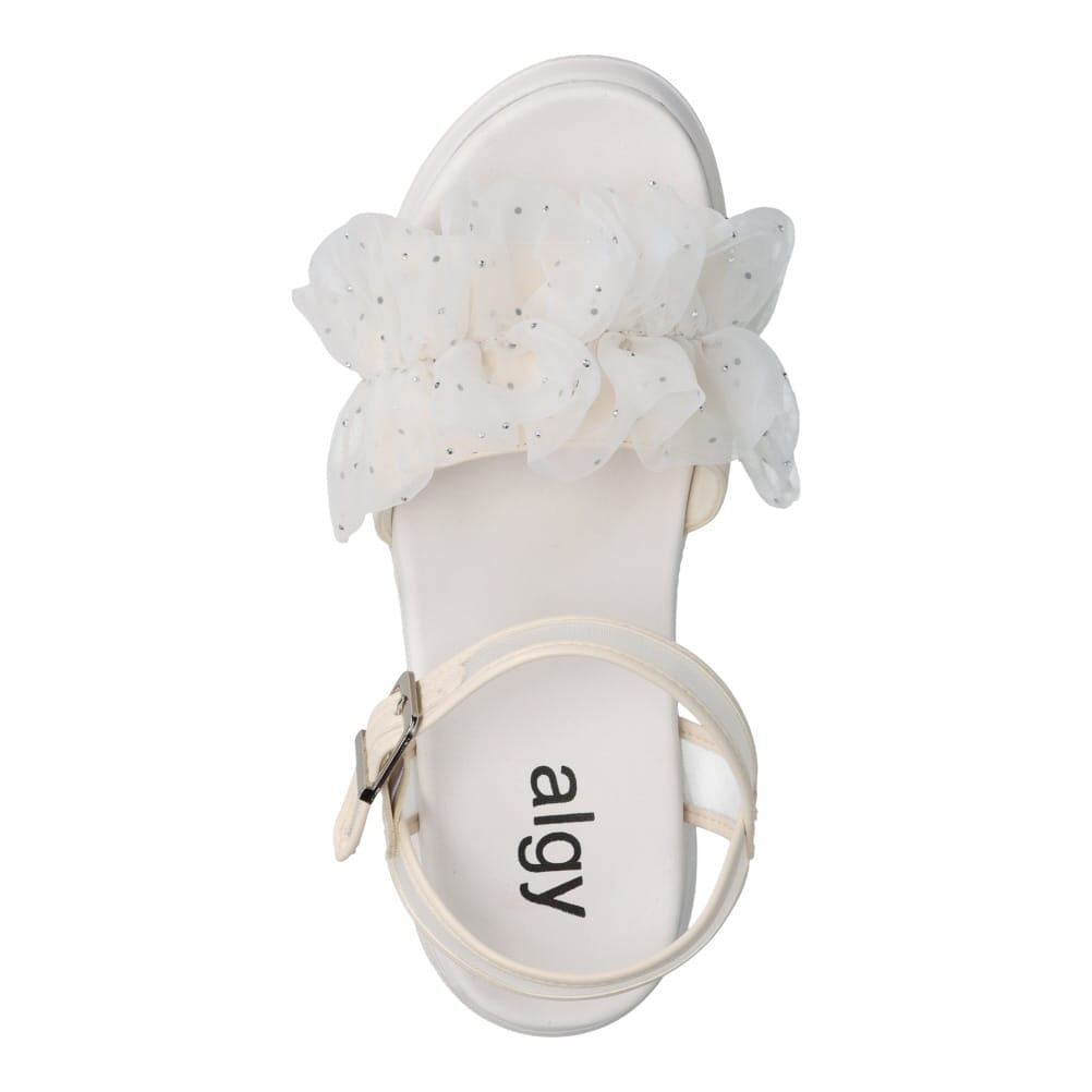 シアーリボンサンダル