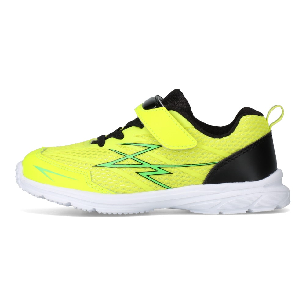 GXR ジーエックスアール ランニングシューズ（ゴム紐＋ベルト）軽量 白