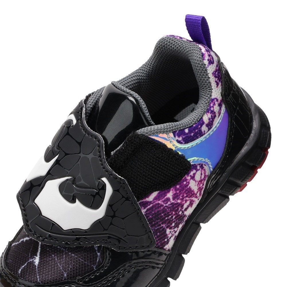 F.C.R.B. マーベルコラボ キッズLサイズ　ブラック MARVEL ムーンスター 抗菌防臭 キッズスニーカー ブラック キッズ | 靴