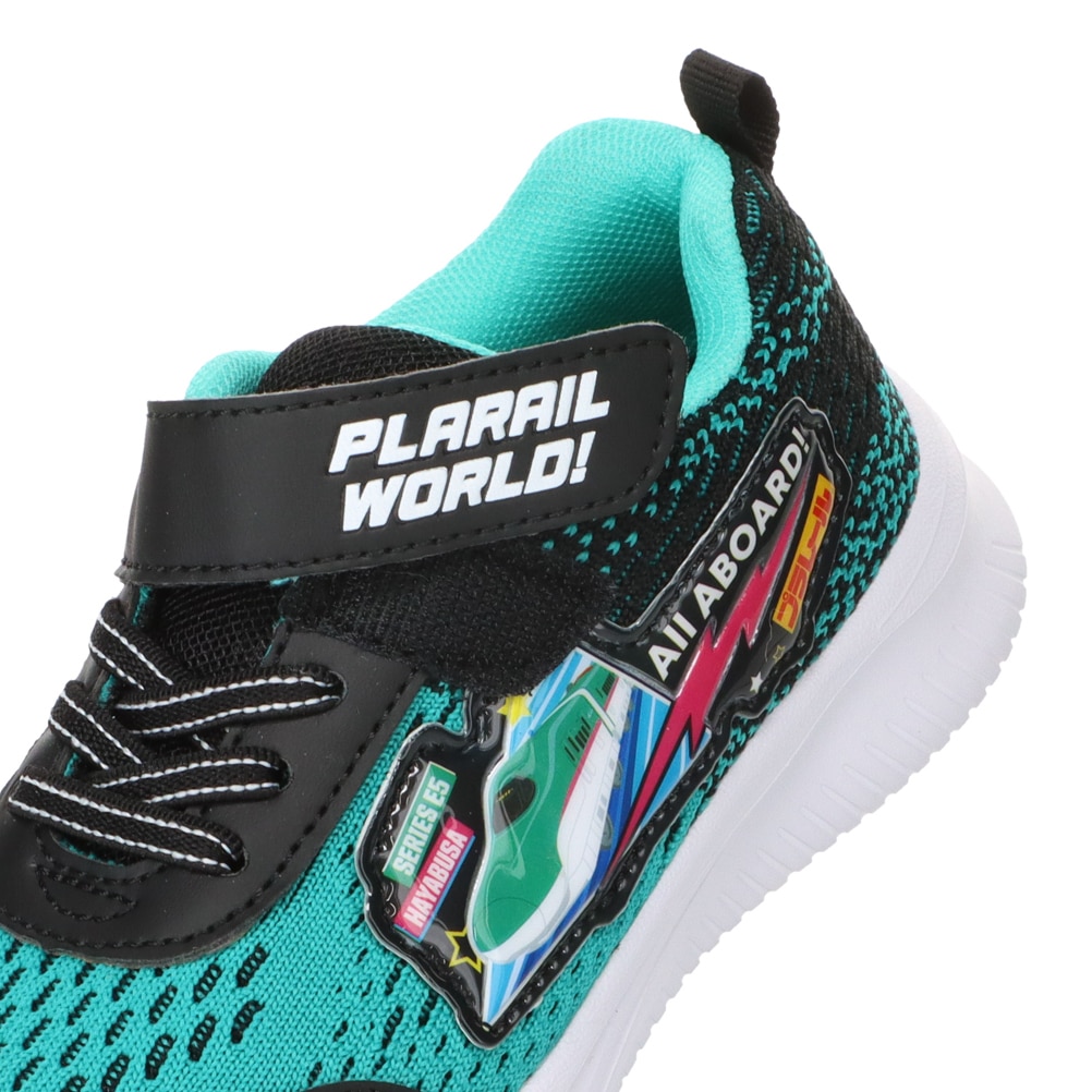 PLARAIL プラレール はやぶさスニーカー グリーン キッズ | 靴