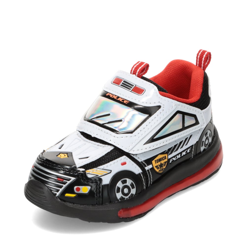 TOMICA トミカ 光るキャラクターシューズ ホワイト キッズ | 靴