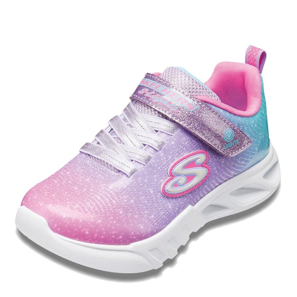 SKECHERS スケッチャーズ FLICKER FLASH-OMBRE キッズ ピンク | 靴 