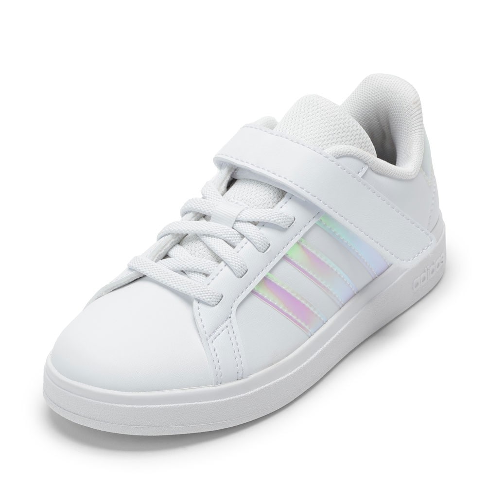 adidas アディダス GRANDCOURT 2.0 EL C ホワイト キッズ | 靴