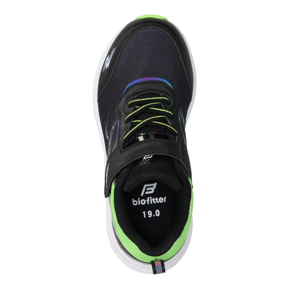 ランニングシューズ（ゴム紐＋ベルト）軽量【19.0cm～24.5cm】