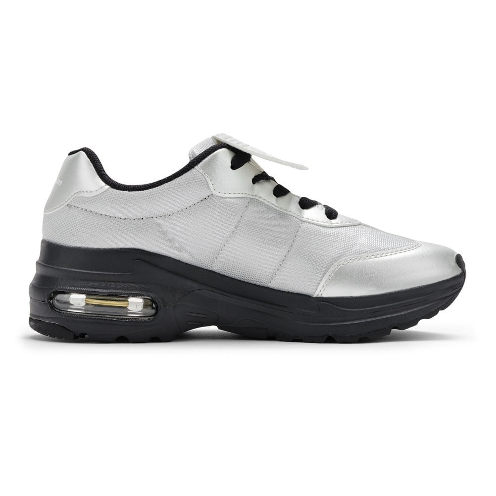 Ni-mo ニーモ シュータン付き2WAYスニーカー シルバー キッズ | 靴