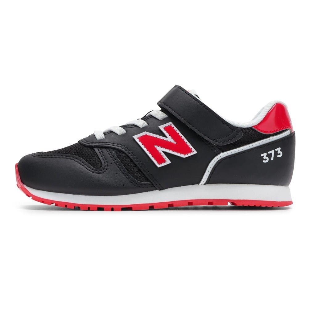 new balance ニューバランス Y37359Q ブラック×レッド キッズ | 靴