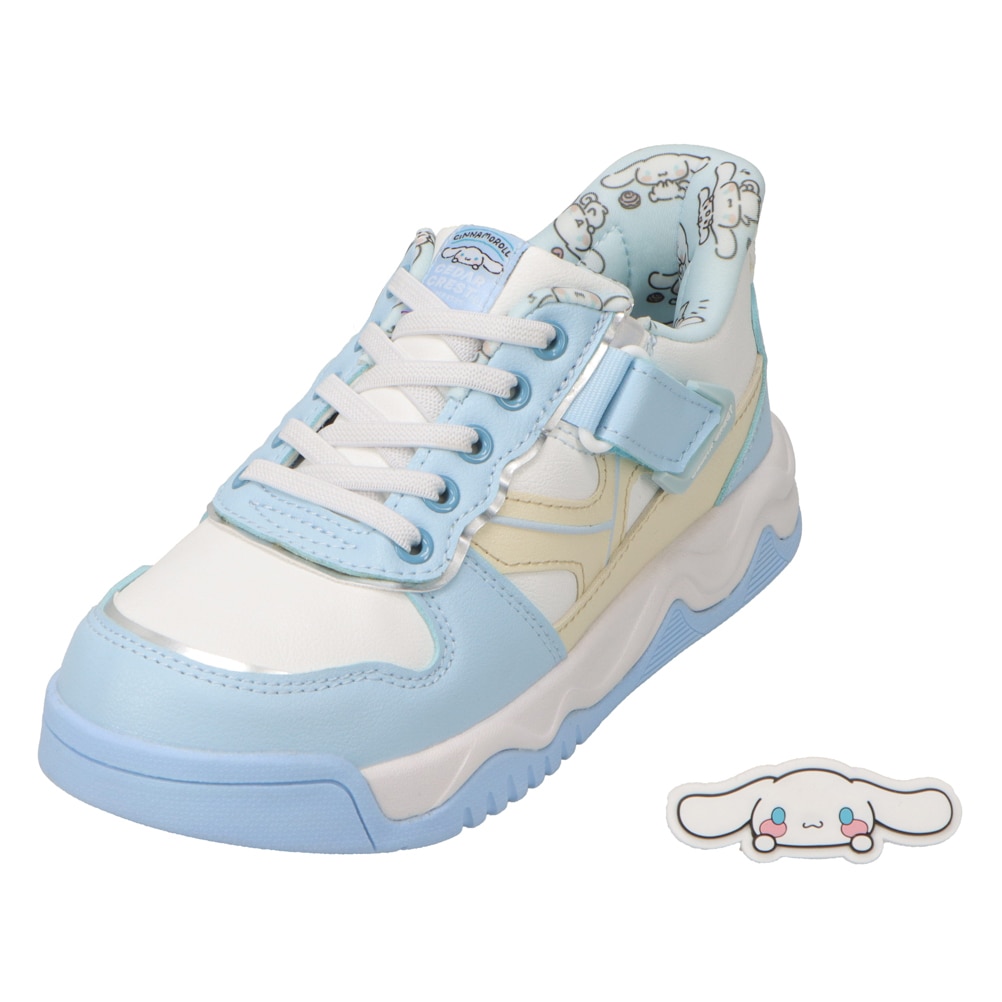 【CINNAMOROLL｜シナモロール】スパットシューズ × サンリオキャラクターズ（コートタイプ）手を使わずに履ける【17.0cm～23.0cm】