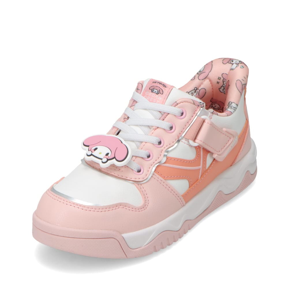 【MY MELODY｜マイメロディ】スパットシューズ × サンリオキャラクターズ（コートタイプ）手を使わずに履ける【17.0cm～23.0cm】