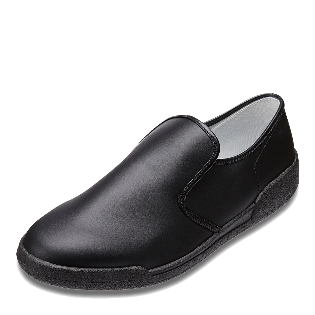 クッキングメイト 耐油防水スリッポンシューズ レディース ブラック