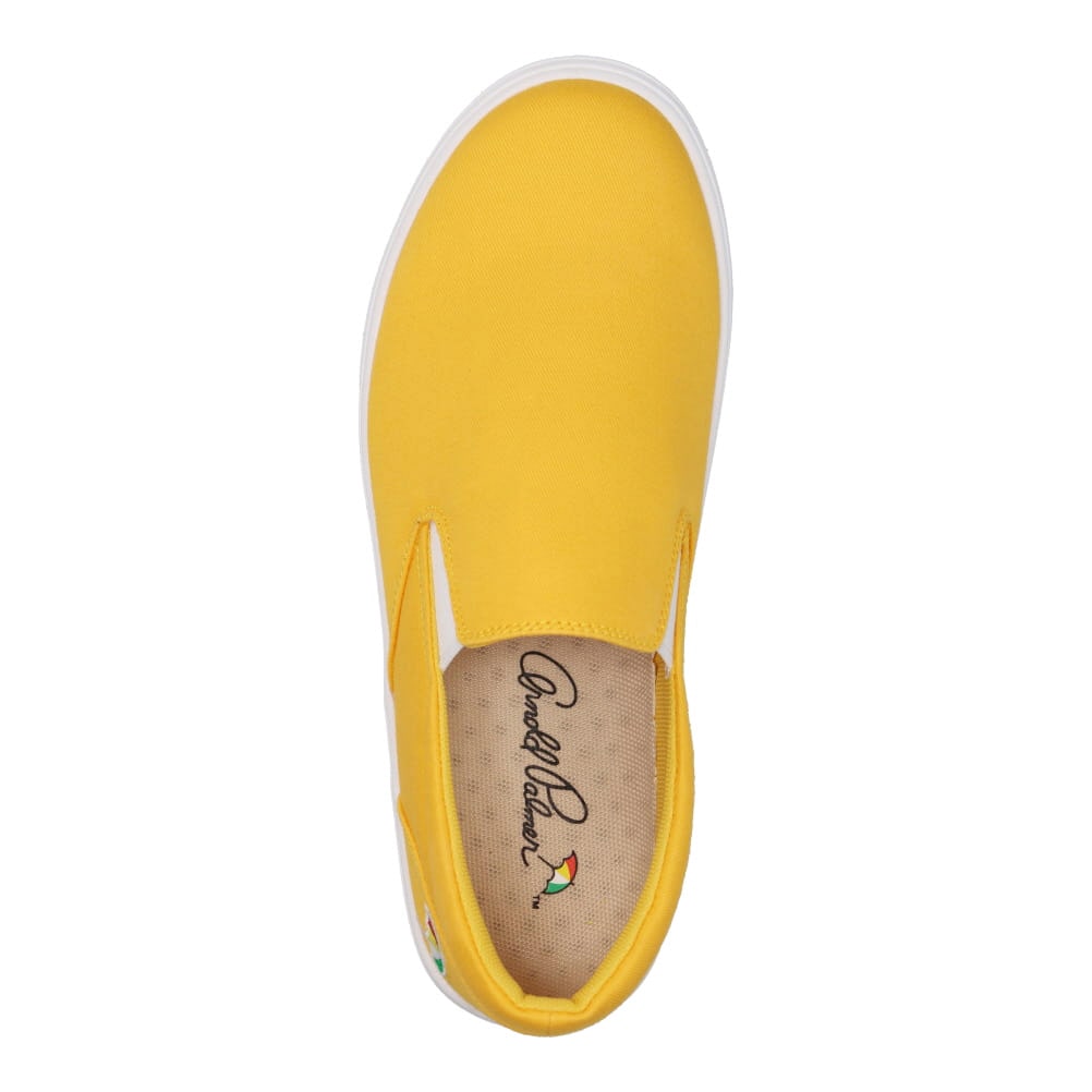 Arnold Palmer アーノルドパーマー 軽量防滑スリッポン イエロー | 靴