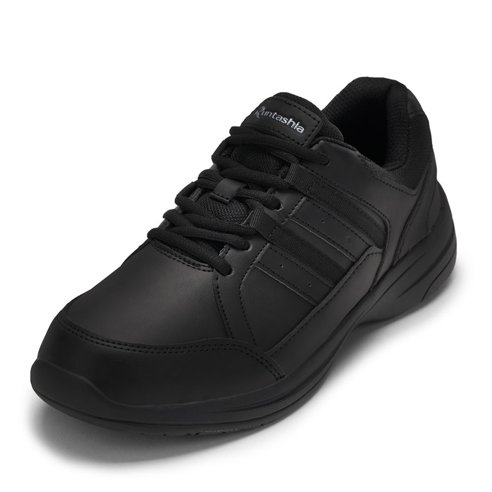 RUNTASHIA ランタシア ローカットスニーカー ブラック メンズ | 靴