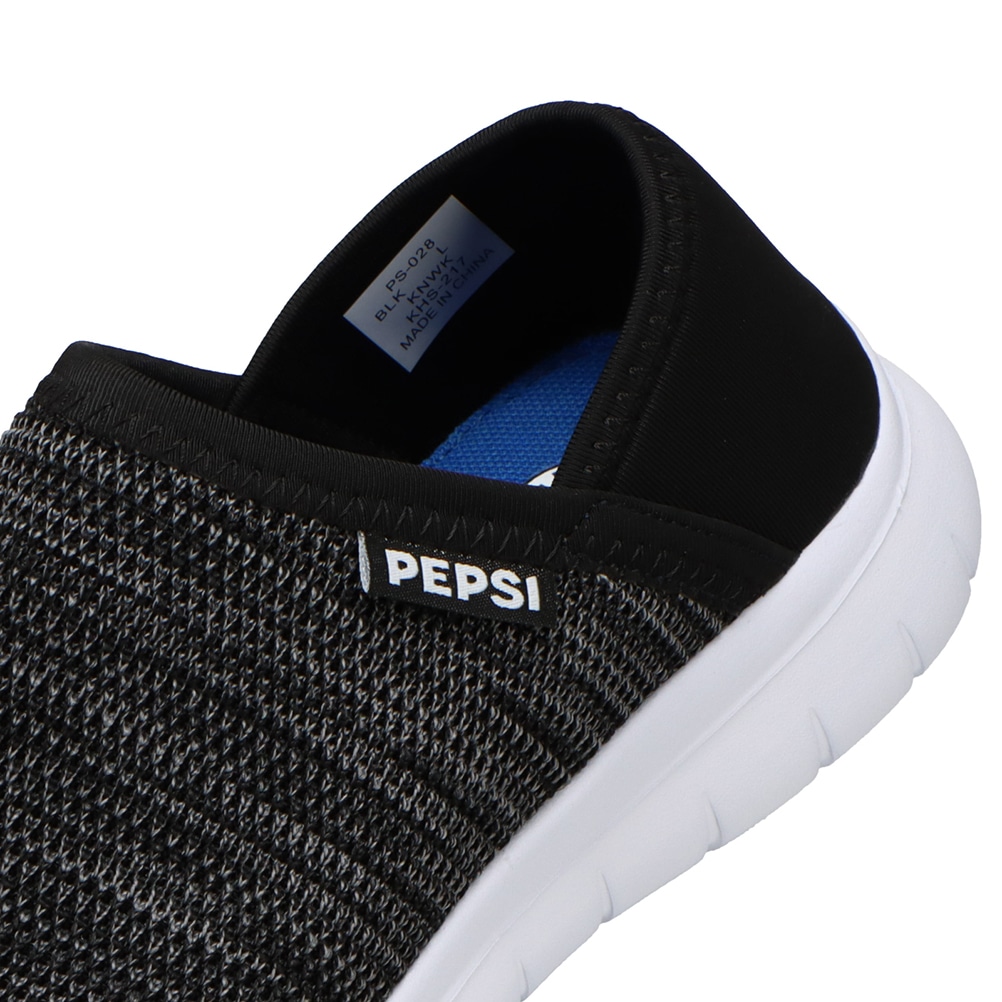 PEPSI ペプシ スリッポンスニーカー ブラック メンズ | 靴