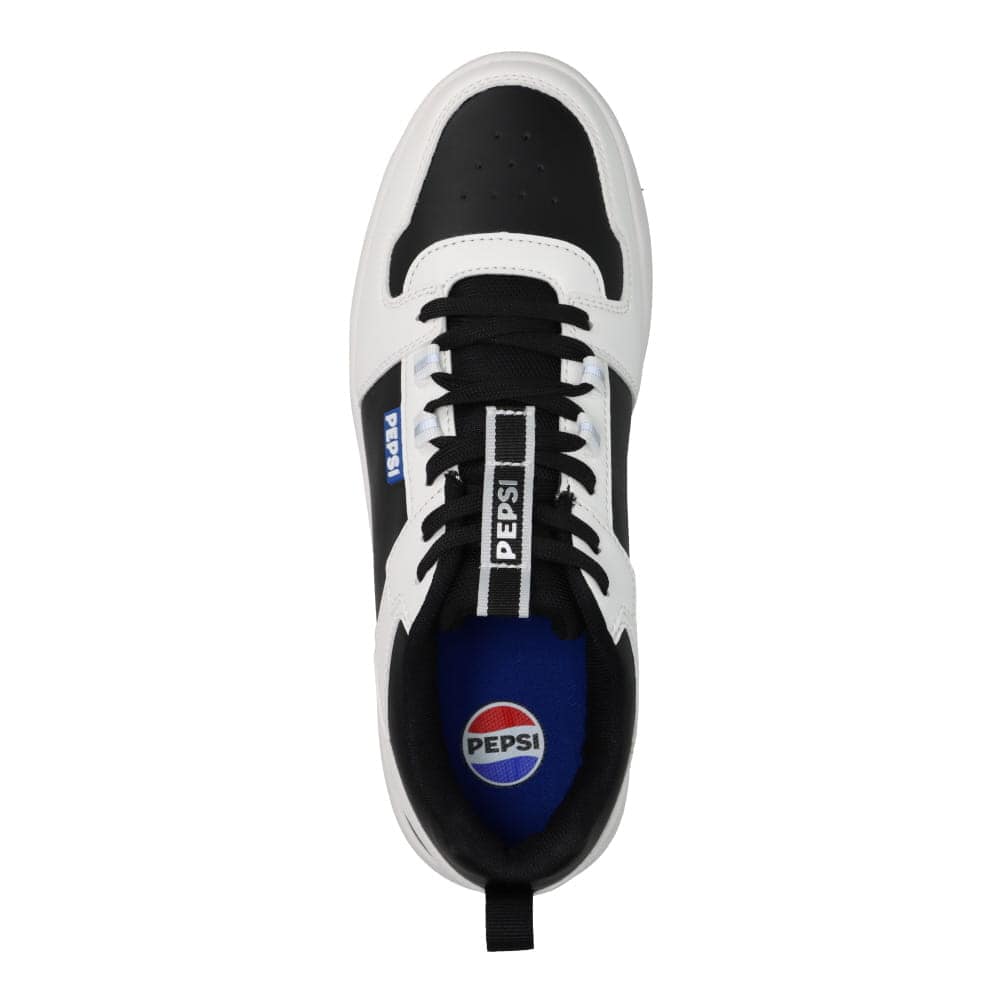 ニカページ PEPSI ペプシ コートスニーカー ホワイト×ベージュ メンズ | 靴