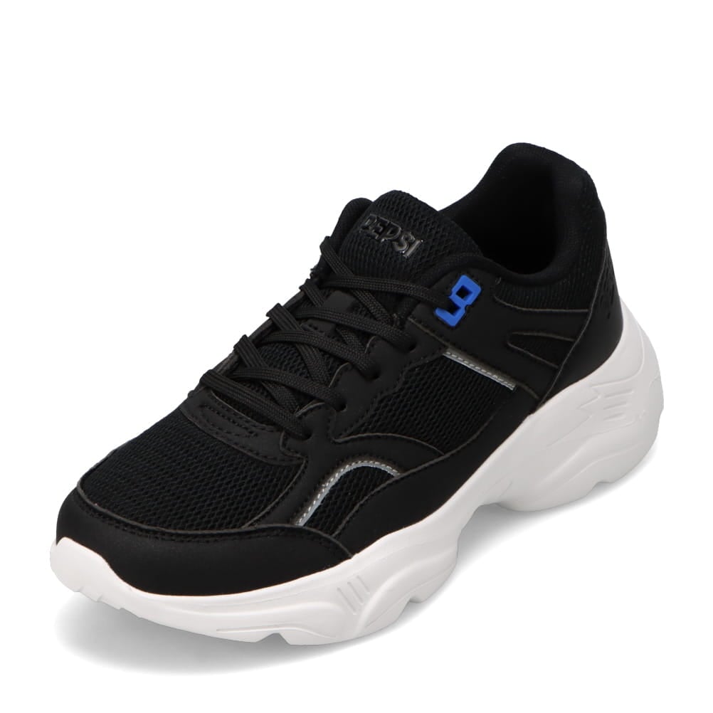 PEPSI ペプシ カジュアルスニーカー ブラック レディース | 靴