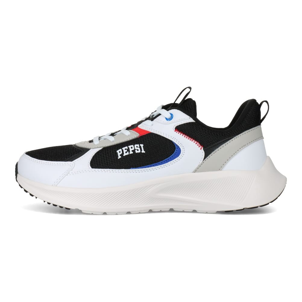 PEPSI ペプシ ランニングシューズ ブラック×ホワイト メンズ | 靴