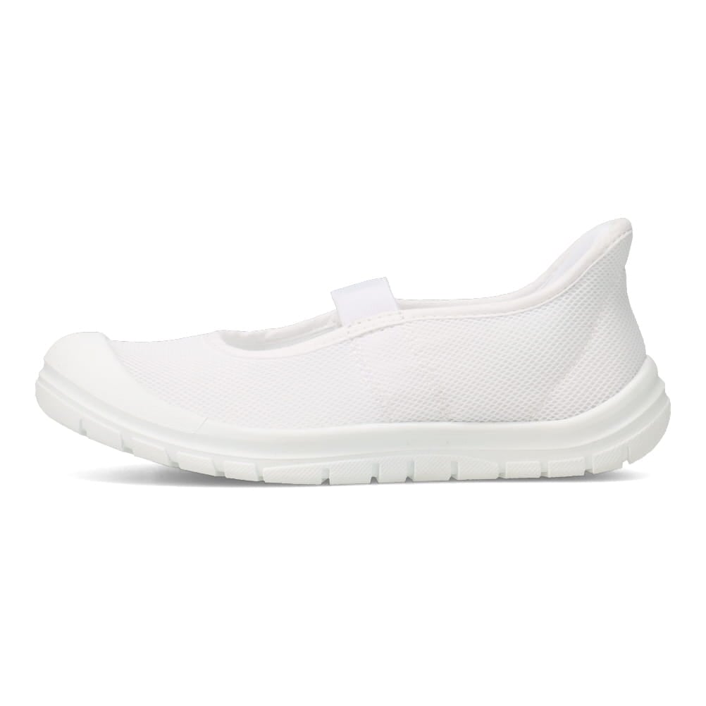 スパットシューズ＜上履き＞（バンドタイプ）メッシュ素材 幅広 3E 手を使わずに履ける【18.0cm～26.0cm】